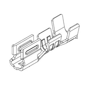 Molex 466261405 Receptacle Terminal 466261405  Inhoud: 1 stuk(s)