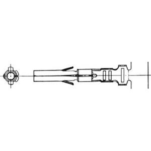 Molex 0.062 Diameter 08700001  Inhoud: 1 stuk(s)