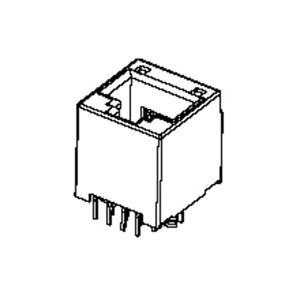 Molex 955032641 LOPRO T/E PC JACK 955032641 Bus Aantal polen 6P4C 1 stuk(s)