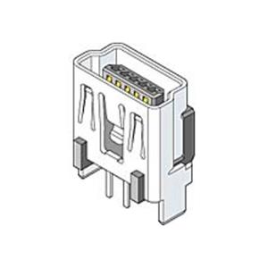 Molex 5000750517 USB MINI-B VERT RCPT 5000750517  1 stuk(s)