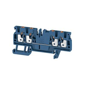 Weidmüller Doorgangsklem  A4C 2.5 DBL 2534740000 Donkerblauw 100 stuk(s)