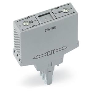 WAGO Diodemodule 286-805 Geschikt voor model:  280-609,  280-619,  280-763 1 stuk(s)