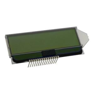 Display Elektronik LC-display Wit (b x h x d) 76 x 28.7 x 6 mm