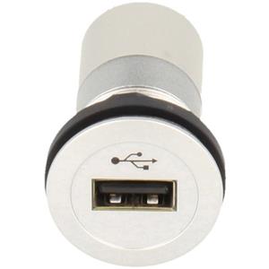 Schlegel USB-inbouwbus 2.0 Bus, inbouw  Elektrokontakt Met LED-kleurring: blauw RRJ_USB_AA_B  1 stuk(s)