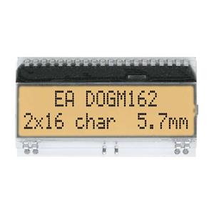 displayelektronik Display Elektronik LCD-Display Schwarz (B x H x T) 55 x 28 x 2.0mm