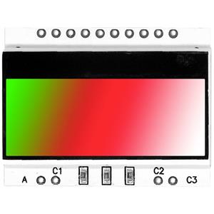 displayelektronik Display Elektronik Hintergrundbeleuchtung Grün/Rot, Weiß