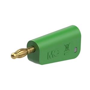 Stäubli LQ-4A-30 Laboratoriumstekker Stekker Stift-Ø: 4 mm Groen 1 stuk(s)