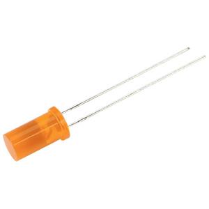 Kingbright LED bedrahtet Orange Rund 5mm 7 mcd 100° 30mA 2V