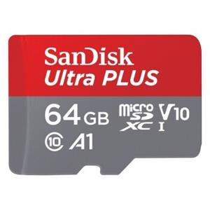 SanDisk MicroSDXC Elite Ultra 64GB 100MB/s + Rescue Pro (2Y) Micro SD-kaart