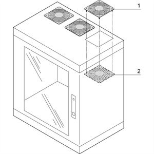 Schroff 21236127 Schutzgitter