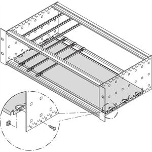 Schroff 34562745 Montageplatte