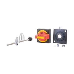 Eaton PKZ0-XRH-MCC Deurkoppeling hendel Uitschakelbaar (l x b x h) 64 x 64 x 54 mm Rood, Geel 1 stuk(s)