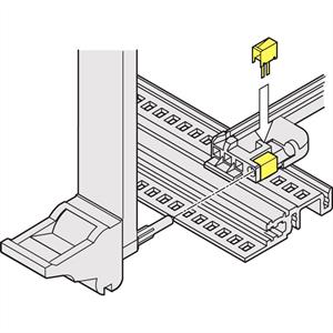 Schroff 24560256 Befestigungsclip 2St.