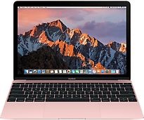 Apple MacBook 12 (Retina Display) 1.2 GHz Intel Core M3 8 GB RAM 256 GB PCIe SSD [Mid 2017, Duitse toetsenbordindeling, QWERTZ] roségoud - refurbished