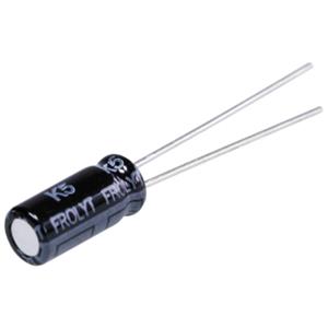 Frolyt E-RF3076 Elektrolyt-Kondensator radial bedrahtet 2.5mm 22 µF 35V 20% (Ø x L) 5.5mm x 12mm