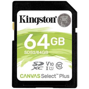 Kingston Canvas Select Plus SDXC-kaart 64 GB Class 10 UHS-I