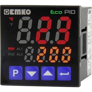 Emko ecoPID.4.6.2R.S.0 Temperaturregler Pt100, J, K, R, S, T, L -199 bis +999°C Relais 5 A, SSR (L