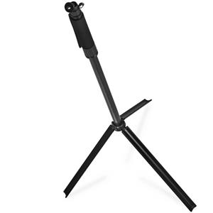 Walimex Easy Reise- & Tischstativ Tischstativ 1/4 Zoll Arbeitshöhe=82 - 142cm Schwarz inkl. Tasche