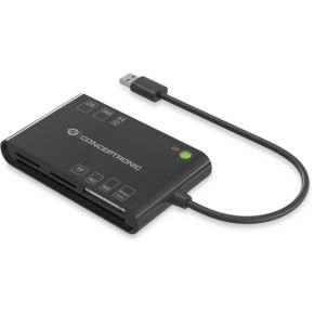 Conceptronic BIAN01B smart card reader Binnen USB 3.2 Gen 1 (3.1 Gen 1) Zwart