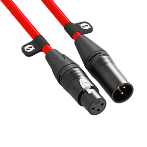 Premium Xlr Mikrofonkabel Rot (3 M), Can
