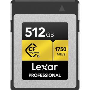 Lexar CFexpress Pro Type B Gold Series 512GB - 1750MB/s