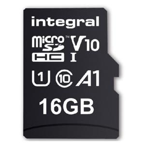 Integral 16GB MicroSD geheugenkaart inclusief SD adpter