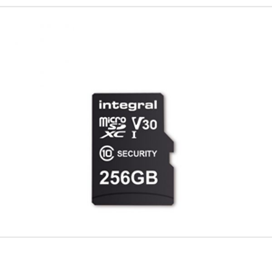 Integral Security microSDXC geheugenkaart, Class 10 V30 , 256 GB