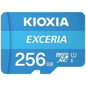 Kioxia EXCERIA microSDXC-Karte 256GB UHS-I stoßsicher, Wasserdicht