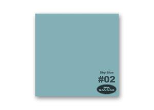 Savage Achtergrondrol 1,38 x 11 - Sky Blue (nr 02)