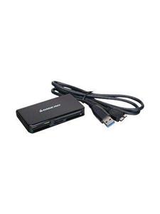 IOGEAR GFR381  - CF - CF+ - Memory Stick (MS) - microSDHC - miniSD - MMC - MS PRO - SD - SDHC - SDXC - Black - 5000 Mbit/s - Windows XP - Windows