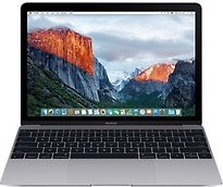 Apple MacBook 12 (Retina Display) 1.2 GHz Intel Core M5 8 GB RAM 512 GB PCIe SSD [Early 2016, Duitse toetsenbordindeling, QWERTZ] spacegrijs - refurbished