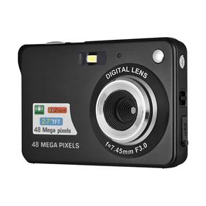 TOMTOP JMS Draagbare 1080P digitale camera video camcorder 48MP anti-shake 8x zoom 2,7 inch LCD-scherm gezicht detact smile capture