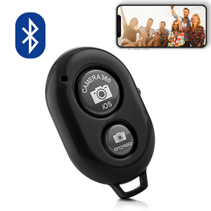 MOJOGEAR Bluetooth remote shutter afstandsbediening voor smartphone camera - verschillende kleuren
