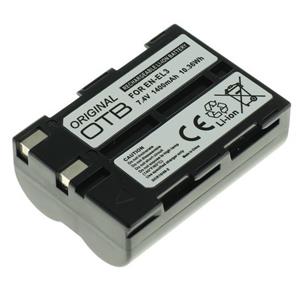 OTB Camera accu compatibel met Nikon EN-EL3 en EN-EL3a / 1400 mAh | 