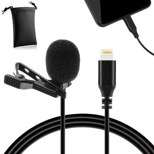 Speldmicrofoon met Apple Lightning-aansluiting voor iPhone en iPad