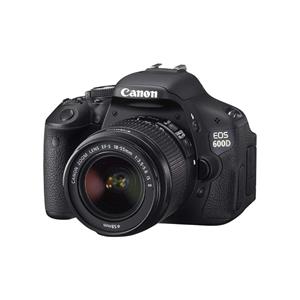 Canon Reflex  EOS 600D - Zwart + Lens  EF-S 18-55mm f/3.5-5.6 IS II