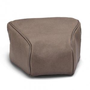 LEICA 19576 Q2 Ettas Pouch Coated Canvas Stone Grey