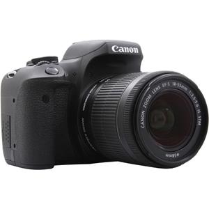 Canon Spiegelreflexcamera EOS 750D - Zwart +   Zoom Lens EF-S 18-55mm f/3.5-5.6 IS STM f/3.5-5.6 IS STM