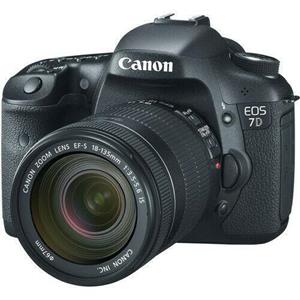 Canon Reflex  EOS 7D + Lens 18-135mm f/3.5-5.6ISSTM