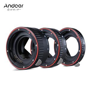Andoer Verlengbuissets met 13/21/31 mm autofocus voor Canon alle EF- en EF-S-lenzen