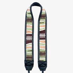 BRONKEY Jaipur #113 - Fabric & Leather camera strap