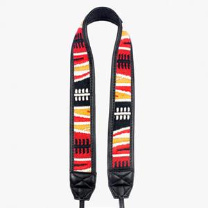 BRONKEY Jaipur #112 - Fabric & Leather camera strap