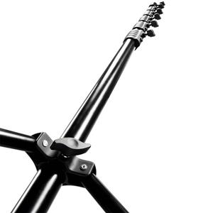 Walimex 16331 Lampenstativ Arbeitshöhe 162 - 730cm