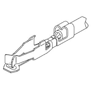 Molex 503948055 2MM CRIMP TERM 503948055  Inhoud: 10000 stuk(s)