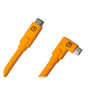 Tether Tools TetherPro USB-C to USB-C Right Angle - Orange