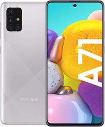 Samsung Galaxy A71 Dual SIM 128GB zilver - refurbished