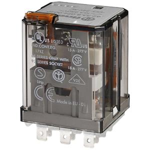 Finder 62.33.9.024.4300 Steckrelais 24 V/DC 16A 3 Schließer 1St.
