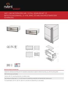 Schroff 24571582 Behuizing 177 x 255.5 1 stuk(s)