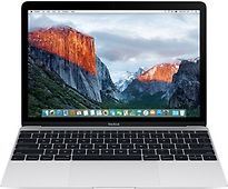 Apple MacBook 12 (Retina Display) 1.1 GHz Intel Core M3 8 GB RAM 256 GB PCIe SSD [Early 2016, Duitse toetsenbordindeling, QWERTZ] zilver - refurbished