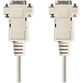Nedis VGA-Kabel | VGA Male | VGA Male | Vernikkeld | Maximale resolutie: 1024x768 | 2.00 m | Rond | ABS &VerticalLi